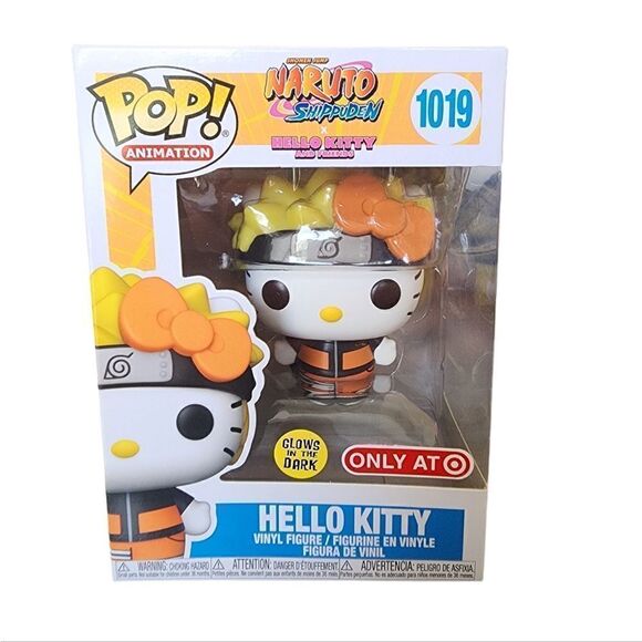 Funko Pop! Animation Hello Kitty Naruto 1019 Target Exclusive - Picture 1 of 6